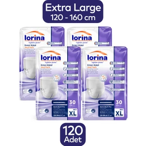 Yetişkin Emici Külot Xlarge 30'Lu 4 Paket 120 Adet