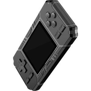 Retro Taşınabilir Mini El Oyun Konsolu 8-Bit 3.0 Inç Renkli Ekran LCD Oyun Oyuncu Dahili 500 Oyun-Siyah (Yurt Dışından)