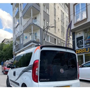 Fiat Doblo 2010-2022 Siyah Kulaklı Spoiler (Sry)