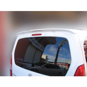 Fiber Aksesuar Fiberaksesuar Peugeot Partner Tepee 2009-2018 Astarlı Spoiler