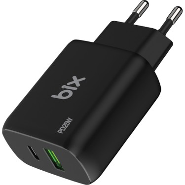Bix ZH-2U41T 25W Çift Portlu Usb-A Qc ve Type-C Pd 3.0 Pps Fiyatı
