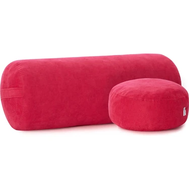 Nui Yoga Pembe Bolster & Meditasyon