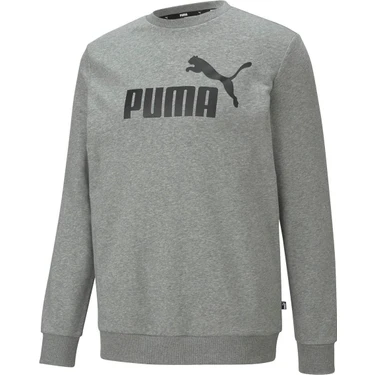 Puma Ess Big Logo Crew Erkek Sweatshirt