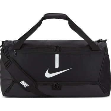 Nike Academy Team Büyük Boy Spor Çantası Unisex CU8090-010 Siyah Tekstil Malzeme
