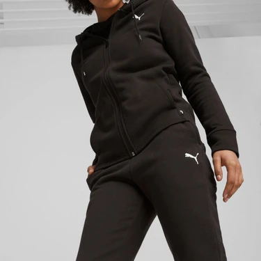 Puma tracksuit womens store black