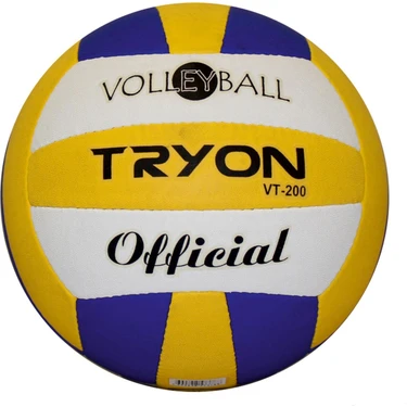 Tryon VT-200 Sarı Voleybol Topu Yüksek Performanslı Dayanıklı Tasarım ve Yumuşak