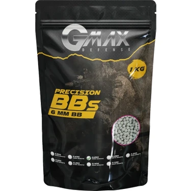 Gmax 0.25GR 1 kg 6mm Plastik Airsoft