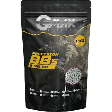 Gmax 0.28GR 1 kg 6mm Plastik Airsoft