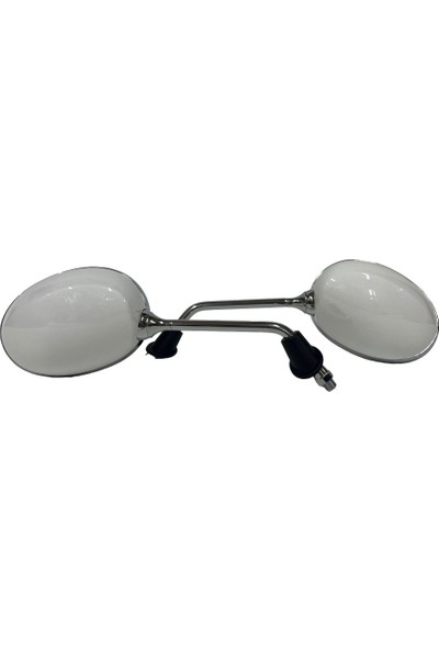 Aras Moto Arora Cappucino 150-125-50 cc Ayna Takımı Beyaz (10 mm Düz Diş) -Arasmoto