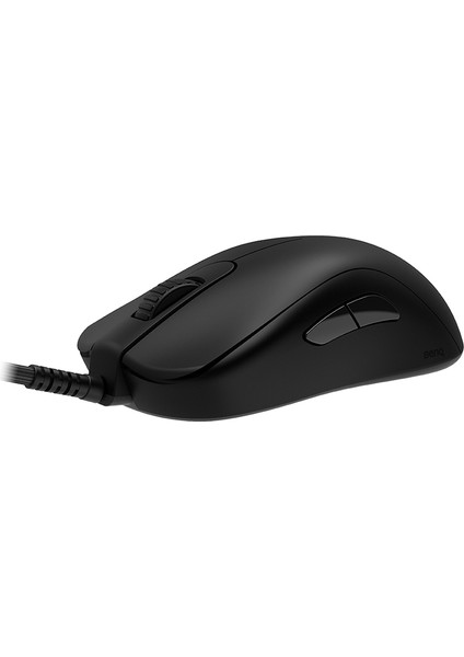 S1-C Paracord Kablo Küçük Boy Simetrik Hafif 24 Çentik Siyah Espor Oyuncu Mouse