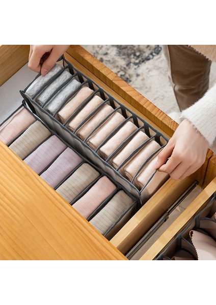 Altın Tarzı Dolap Saklama Kutusu Katlanır Iç Çamaşırı Saklama Çantası Saklama Çantası Çekmece Saklama Çantası Çorap Çok Fonksiyonlu (Yurt Dışından) fiyatları