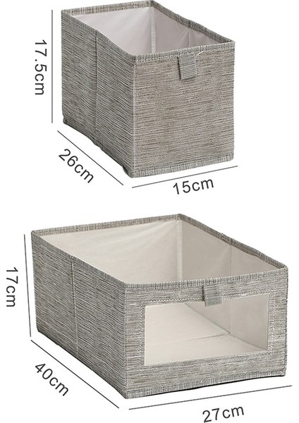 Açık Sarı Stil Ube Katlanır Dokunmamış Saklama Kutusu Çocuklar Için Oyuncaklar Organizatör Dolap Fg Kutuları Giyim Iç Çamaşırı Gömlek Saklama Kutuları (Yurt Dışından) modelleri