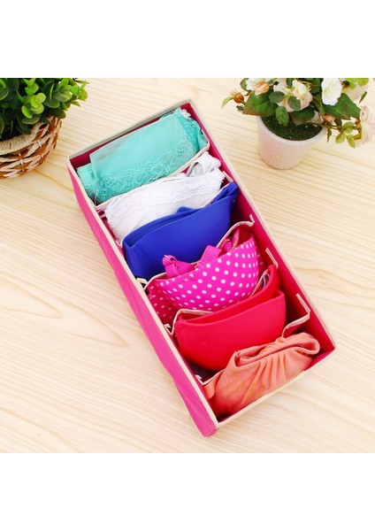 Bej 8 Hücre Stili Iç Çamaşırı Sutyen Organizatör Saklama Kutusu 3 Renk Çekmece Dolap Organizatörleri Iç Çamaşırı Atkı Için Kutular Çorap Sutyen Çok Boy (Yurt Dışından) fırsatları