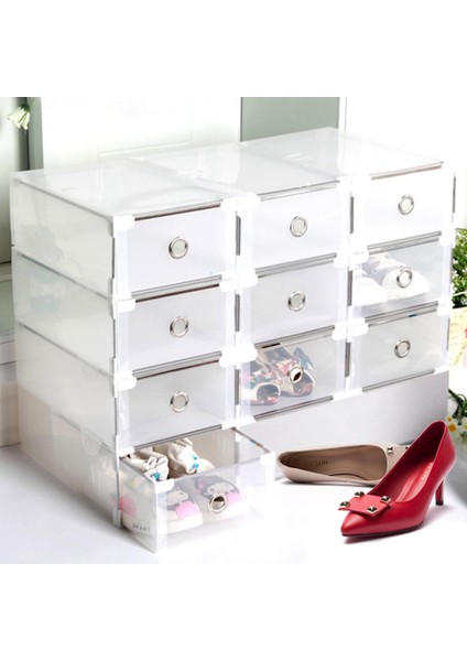 Beyaz Stil 31X20X11CM Katlanabilir Plastik Saklama Kutusu Kalınlaşmak Sandık Elbise Ayakkabı Çekmeceleri Ev Için Temizle Depolama Organizatör Yerden Tasarruf Aksesuarları (Yurt Dışından) modelleri