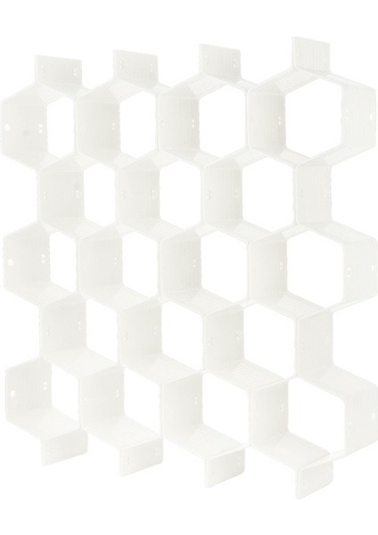 Beyaz Stil 8 Adet Petek Yuva Çekmece Depolama Bölücü Takı Çorap Kravat Iç Çamaşırı Enkaz Saklama Kutusu Makyaj Organizatör (Yurt Dışından) fiyatları