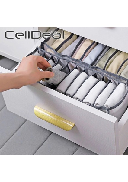 Beyaz 7 Izgara Stili 3 Renk Katlanabilir Iç Çamaşırı Sutyen Çorap Külot Çekmecesi Dolap Organizatör Kutuları Iç Çamaşırı Için Atkı Çorap Sutyen Ev Çekmece Bölücü (Yurt Dışından) modelleri