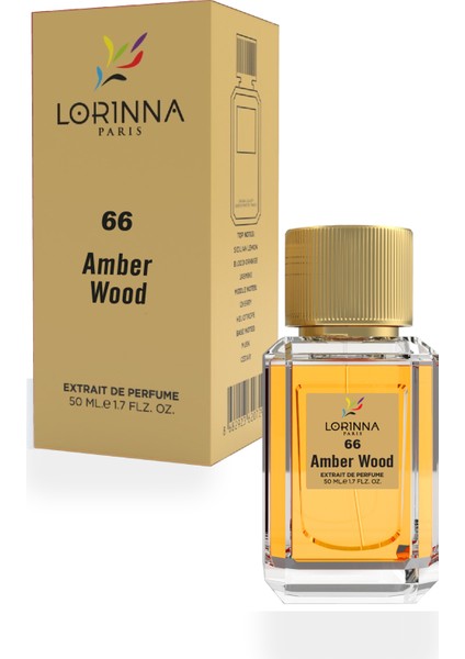 Lorınna Parıs Amber Wood 50 ml Edp Unisex Parfüm