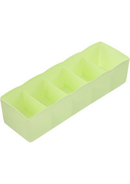 Mavi Stil 5 Bölmeler Istiflenebilir Ev Plastik Saklama Kutusu Toplama Konteyner Çekmece Iç Çorap Kravat Kozmetik Organizatör (Yurt Dışından) indirimleri