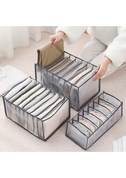 KF0089 Style Clothes Storage Foldable Drawer Organizer Storage Box Closet Organizer For Underwear Pants Boxes Wardrobe Organizador Rangement (Yurt Dışından) modelleri