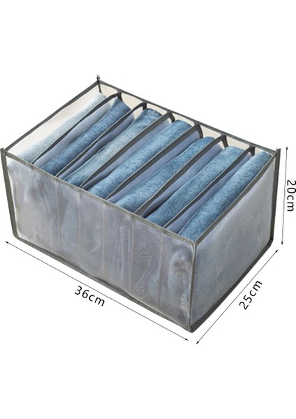 7 Izgaralı Gri L Stili Yeni Ev Iç Çamaşırı Için Katlanabilir Dolap Organizatör Pamuklu Iç Çamaşırı Saklama Kutusu Çorap Sutyen ve Külot Çekmece Organizatör Çekmeceler (Yurt Dışından) fiyatları