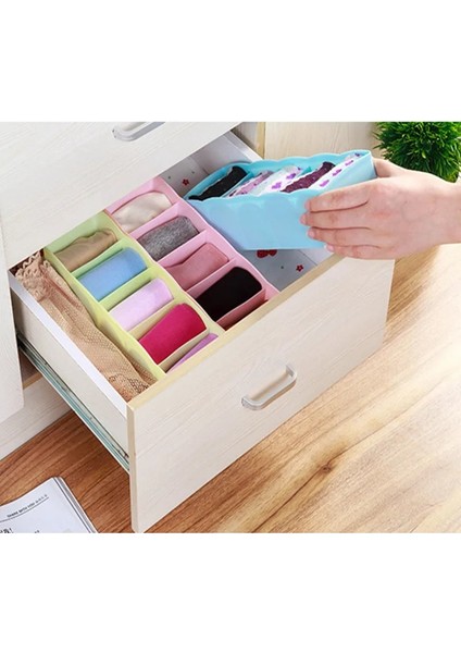 Pembe Tarzı Plastik Çekmece Tipi Saklama Kutusu Ev Masaüstü Iç Çamaşırı Çorap Sutyen Iç Çamaşırı Kravat Bölmeli Saklama Kutusu (Yurt Dışından) modelleri