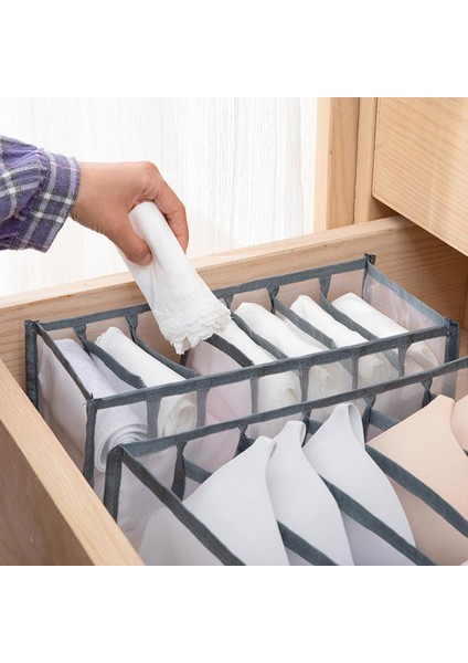Pembe 11 Izgara Stili Hygeian Izgaralar Iç Çamaşırı Çorap Sutyen Ayırıcı Saklama Kutusu Dolap Çekmece Organizatör Yurdu Yatak Odası Malzemeleri (Yurt Dışından) indirimleri