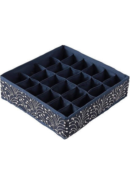 Erik Tarzı Katlanabilir Iç Çamaşırı Çekmece Organizatörleri Bölücüler Dolap Dresser Giysi Saklama Organizatör Kutusu Sütyen Atkılar Kravatlar Çorap Kutuları 1 Adet (Yurt Dışından)