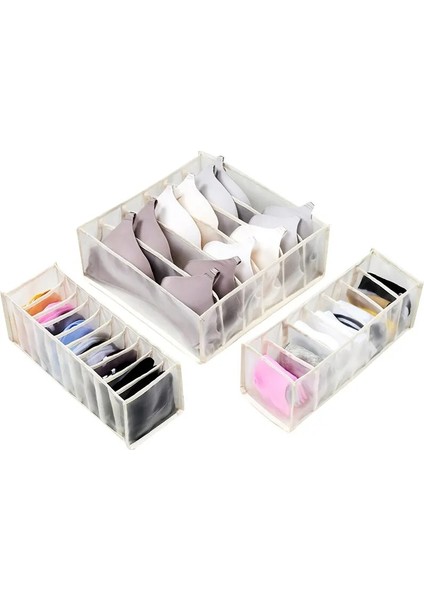 Stili Temizle Katlanabilir Iç Çamaşırı Çekmece Organizatörleri Depolama Bölücüler Klozet Organizatör Saklama Kutusu Giysiler Için 30 Izgaralar Sütyen Atkılar Kravatlar Çorap (Yurt Dışından) fiyatları