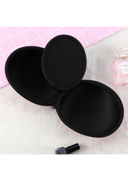 Gösterildiği Gibi Silikon Sutyen Kılıf Görünmez Sutyen Saklama Kutusu Fermuarlı Seyahat Çantası Kadın Giyim Saklama Kutusu Iç Çamaşırı Organizatör (Yurt Dışından) fırsatları