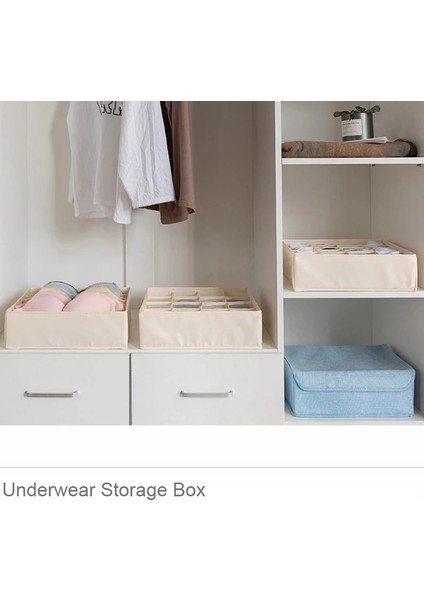 16 Grids Gray Style Izgaralar Iç Çamaşırı Depolama Organizatör Bej Ev Dolap Çekmece Bölünmüş Saklama Kutusu Dolap Için Giysi Organizatör (Yurt Dışından) indirimleri