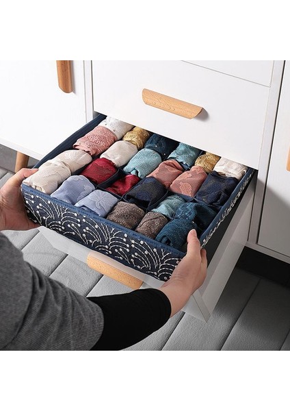 B2 Stili Yeni Ev Iç Çamaşırı Için Katlanabilir Dolap Organizatör Pamuklu Iç Çamaşırı Saklama Kutusu Çorap Sutyen ve Külot Çekmece Organizatör Çekmeceler (Yurt Dışından) indirimleri