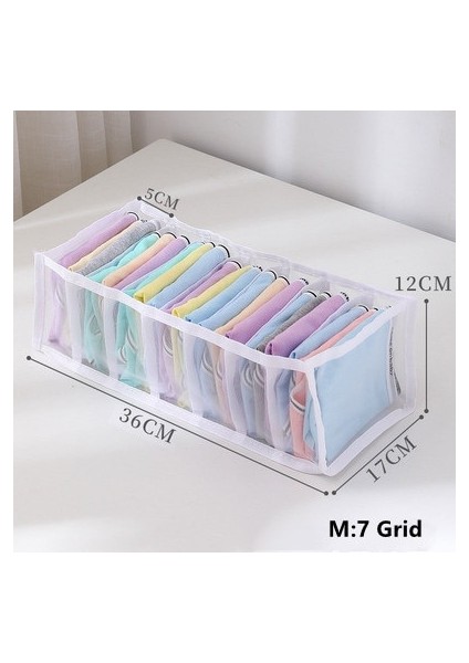 No.2 Tarzı Iç Çamaşırı Saklama Kutusu Kot Giysi Bölmesi Saklama Kutusu Iç Çamaşırı Sutyen Çorap Organizatör Örgü Çekmece Bölücü Yıkanmış Saklama Çantası (Yurt Dışından) fiyatları