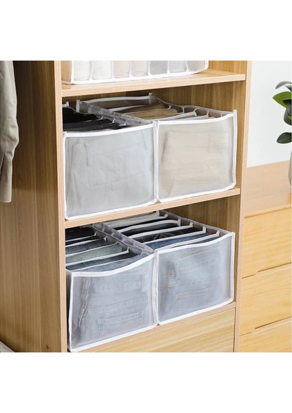 No.2 Tarzı Iç Çamaşırı Saklama Kutusu Kot Giysi Bölmesi Saklama Kutusu Iç Çamaşırı Sutyen Çorap Organizatör Örgü Çekmece Bölücü Yıkanmış Saklama Çantası (Yurt Dışından) indirimleri