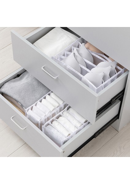 Pembe 6 Izgara Stili Izgaralar Iç Çamaşırı Çorap Sütyen Ayırıcı Saklama Kutusu Dolap Çekmece Düzenleyici (Yurt Dışından) fırsatları