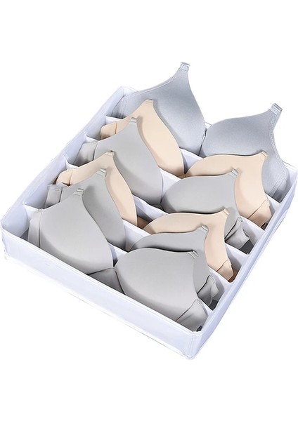 Gri Stil Kot Bölmesi Saklama Kutusu Dolap Organizatör Giysi Ayırma Kutusu Pantolon Çekmece Bölücü Depolama Iç Çamaşırı Sutyen Organizatör (Yurt Dışından)