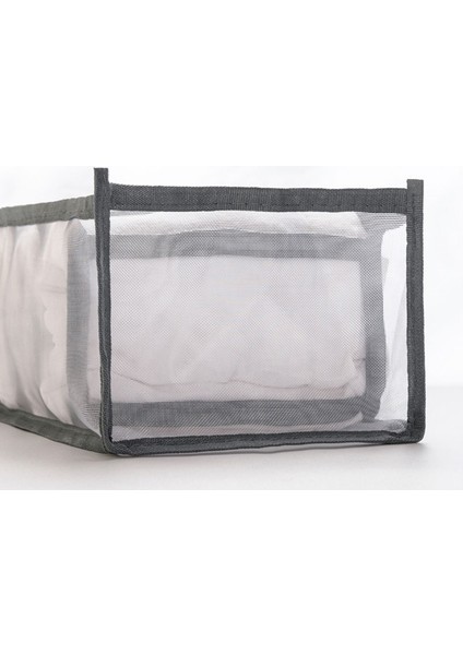No.3 Tarzı 25X32X17CM-6IZGARA Izgaralar Saklama Kutuları Oda Düzenleyici Katlanabilir Çekmece Ev Organizasyonu Dolap Dolap Giysi Bölmesi Kutusu Pantolon Depolama (Yurt Dışından) fırsatları