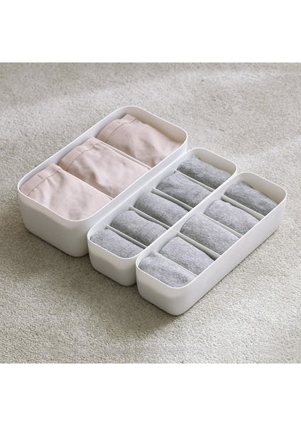 3 Izgaralı Pembe Stil Izgaralar Dolap Saklama Kutusu Sepet Organizatör Kadın Erkek Çorap Sutyen Iç Çamaşırı Saklama Kutusu Plastik Konteyner Organizatör (Yurt Dışından) fiyatları