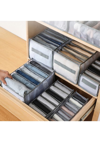 G452748 Stili Organizatör Saklama Kutusu Katlanabilir Iç Çamaşırı Organizatörleri Depolama Katlanabilir Çekmece Organizatör Kot Gardırop Organizatör Giysileri (Yurt Dışından)