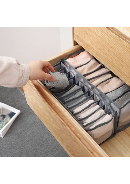 3 Adet-Takım Tarzı Iç Çamaşırı Depolama Organizatör Giysi Saklama Kutusu Çekmece Dolap Organizatörleri Bölücü Kutular Iç Çamaşırı Atkılar Çorap Sutyen (Yurt Dışından) indirimleri