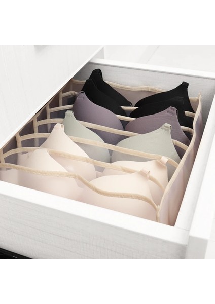 SN0005 Stili New Panties Sock Organizer Drawers Bra Storage Box Washable Foldable Closet Underwear Storage Organizer Box For Clothes (Yurt Dışından) modelleri