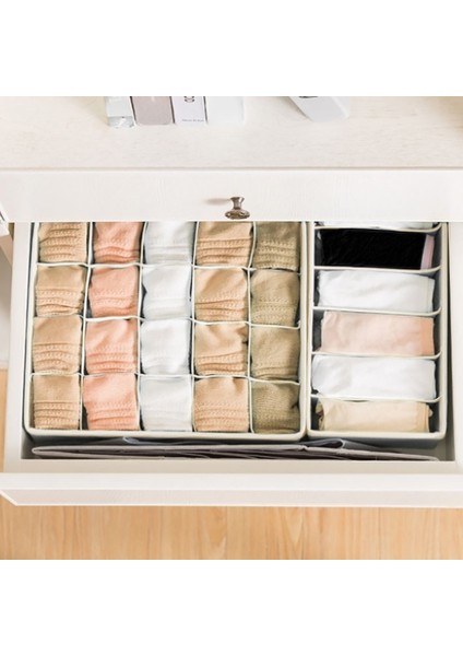 Gül Tarzı 7 Izgara Çok Boyutlu Saklama Kutusu Iç Çamaşırı Dolap Katlanabilir Çekmece Bölücü Kapaklı Klozet Organizatör Saklama Kutusu Kravatlar Çorap Sutyen Yatak Odası (Yurt Dışından) indirimleri