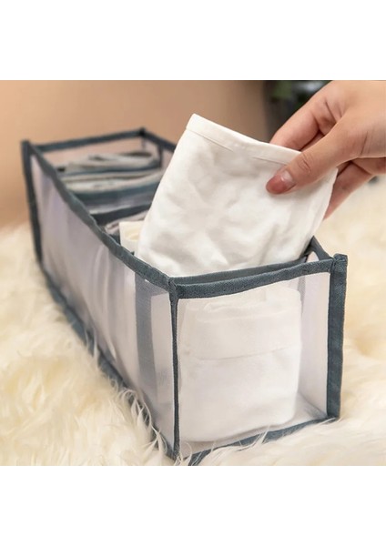 7 Izgara Gri Stil 3 Adet Iç Çamaşırı Sutyen Organizatör Saklama Kutusu Çekmece Dolap Organizatörleri Kutuları Iç Çamaşırı Atkı Çorap Sutyen Iç Çamaşırı Organizador (Yurt Dışından) indirimleri