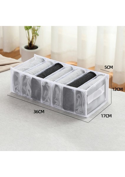 17X36X12 Stili Klozet Düzenleyici Kot Bölmesi Saklama Kutusu Düzenleyici Çekmeceler Katlanabilir Iç Çamaşır Düzenleyiciler Organizador De Armario Para Ropa (Yurt Dışından) fiyatları
