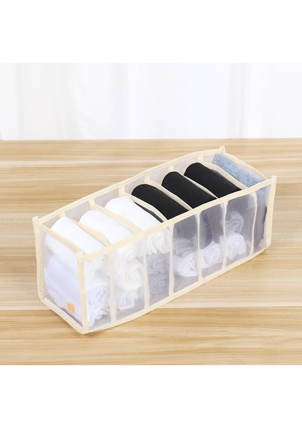 SN0003 Stili New Panties Sock Organizer Drawers Bra Storage Box Washable Foldable Closet Underwear Storage Organizer Box For Clothes (Yurt Dışından)