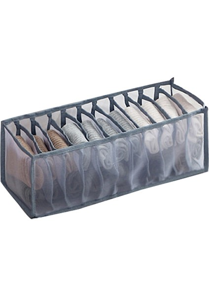 11 Kiriş 12X32X12CM Stili Iç Çamaşırı Sutyen Organizatör Saklama Kutusu Yurt Çekmece Dolap Organizatörleri Bölücü Kutular Iç Çamaşırı Çorap Sutyen Ev Organizasyonu (Yurt Dışından)