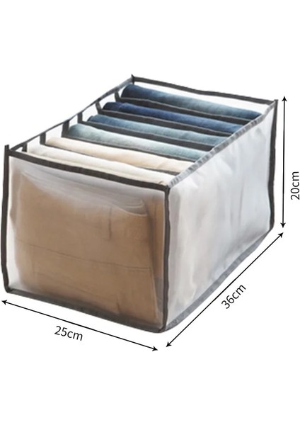 7 Izgara 25X36X20CM Stili Iç Çamaşırı Çekmece Organizatörleri Depolama Bölücüler Dolap Düzenleyici Katlanabilir Saklama Kutusu Giysiler Için 30 Izgara Sütyen Organizador Armario (Yurt Dışından) fiyatları