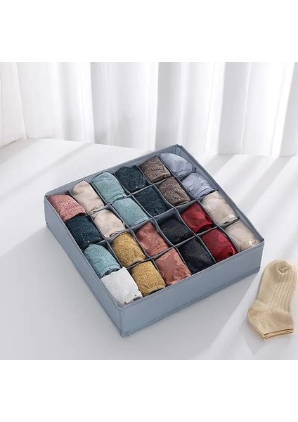 Beyaz Stil Yıkanabilir Çekmece Organizatörleri Saklama Kutusu Kılıf Sutyen Bağları Iç Çamaşırı Çorap Eşarp Çekmece Organizatörleri Bölücü Kapaklı Klozet Organizatörü (Yurt Dışından) fırsatları