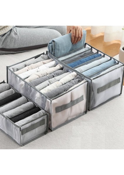 Beyaz 9 Izgara Stili Kot Saklama Kutuları Dolap Düzenleyici Katlanabilir Iç Çamaşır Organizatörleri Pantolon Depolama Bölücüler Çekmece Organizatörleri Dolap Düzenleyici (Yurt Dışından) indirimleri