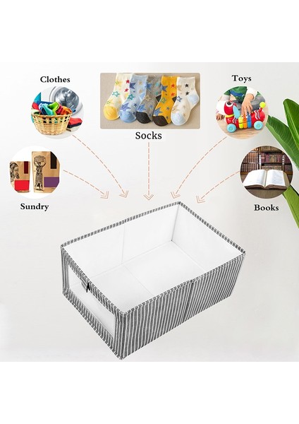 No.1 Tarzı Katlanabilir Iç Saklama Kutusu Ev Dokunmamış Giyim Organizatör Kutusu Yerden Tasarruflu Dolap Çekmecesi Fg Konteynerler (Yurt Dışından) fırsatları