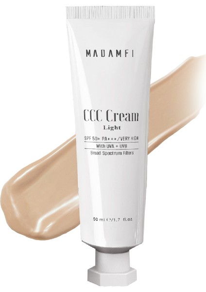 Madam Fi Ccc Cream Lıght SPF50 Pa+++ 50 ml